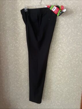Kenneth Cole Men's Black Dress Pants - Slim Tailored